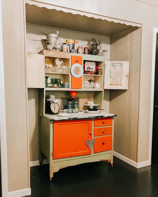 Custom Built Laundry Room Cabinets #vintage #storageideas #decorhomeideas