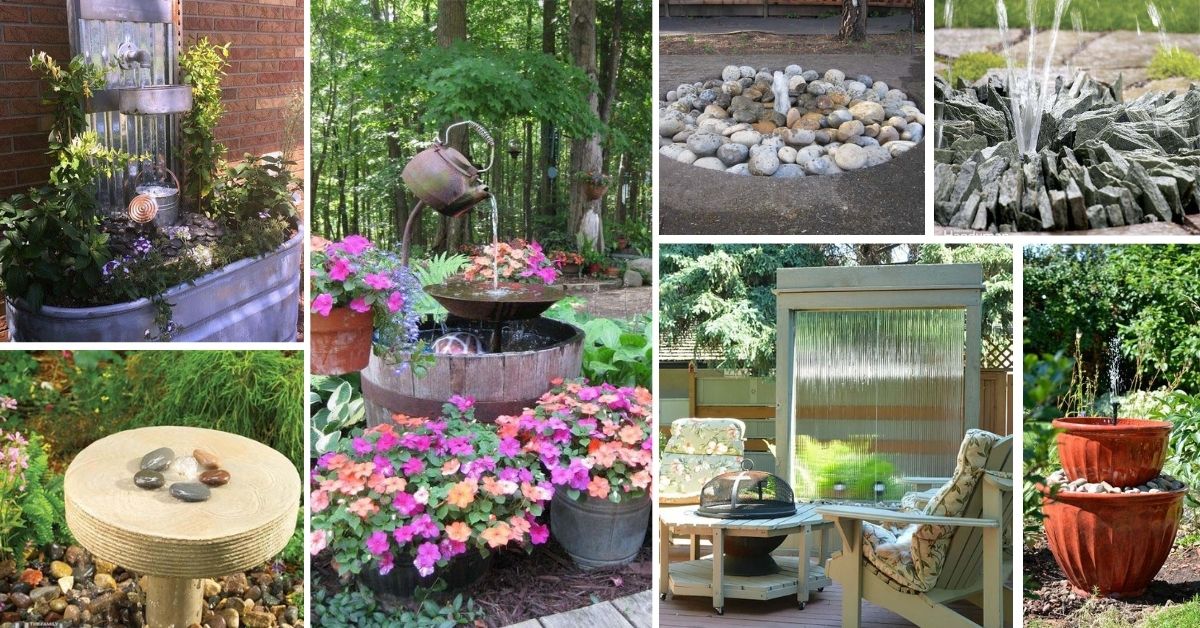 35 Best Diy Water Fountain Ideas And, Landscape Water Fountains Ideas