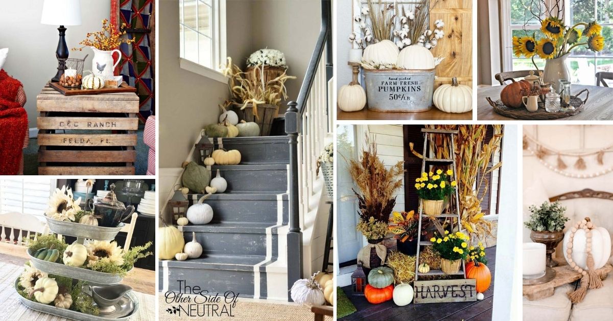 Farmhouse Fall Decorating Ideas