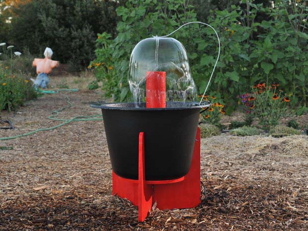 Laminar Flow Water Fountain #diywaterfountain #decorhomeideas