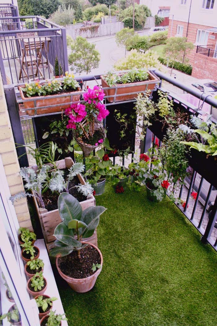 Micro-Park #balconygarden #decorhomeideas