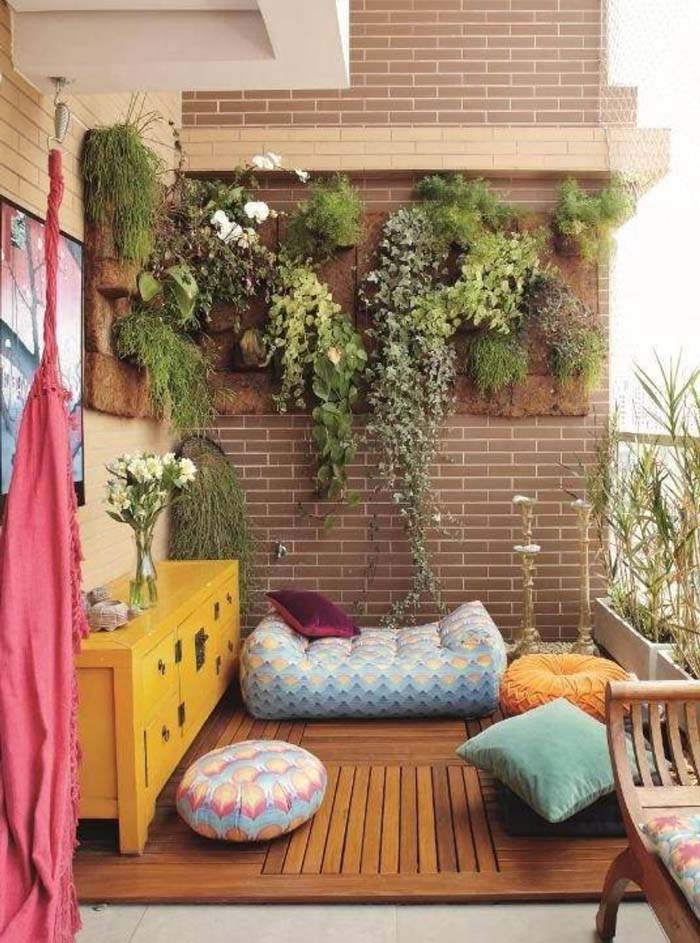 Outside the box #balconygarden #decorhomeideas