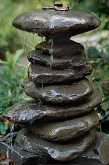 Rock Fountain #diywaterfountain #decorhomeideas