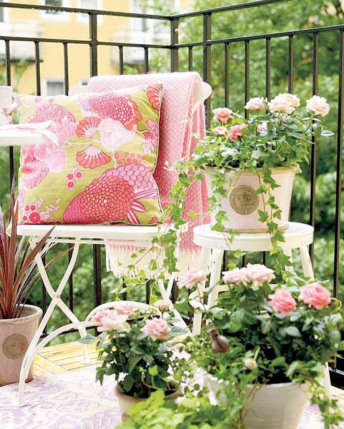 Victorian Garden #balconygarden #decorhomeideas