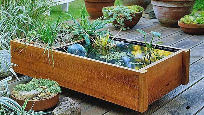 Water Garden #diywaterfountain #decorhomeideas