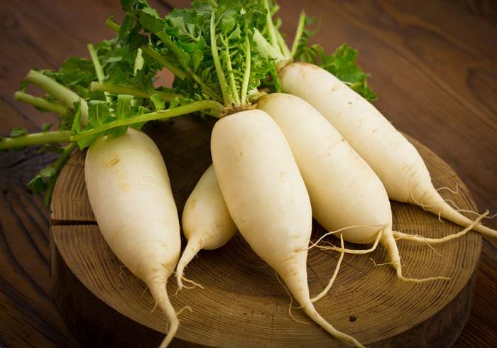 7. Daikon #fallvegetables #decorhomeideas