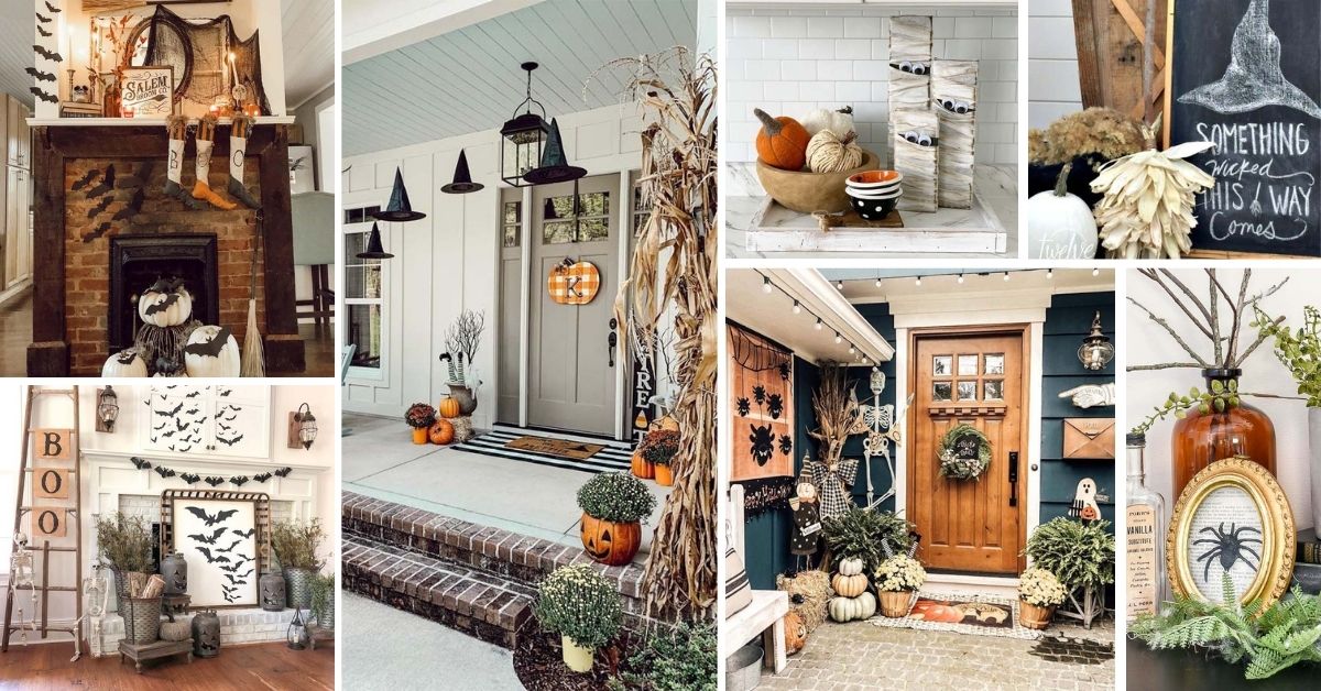 Farmhouse Halloween Decor Ideas