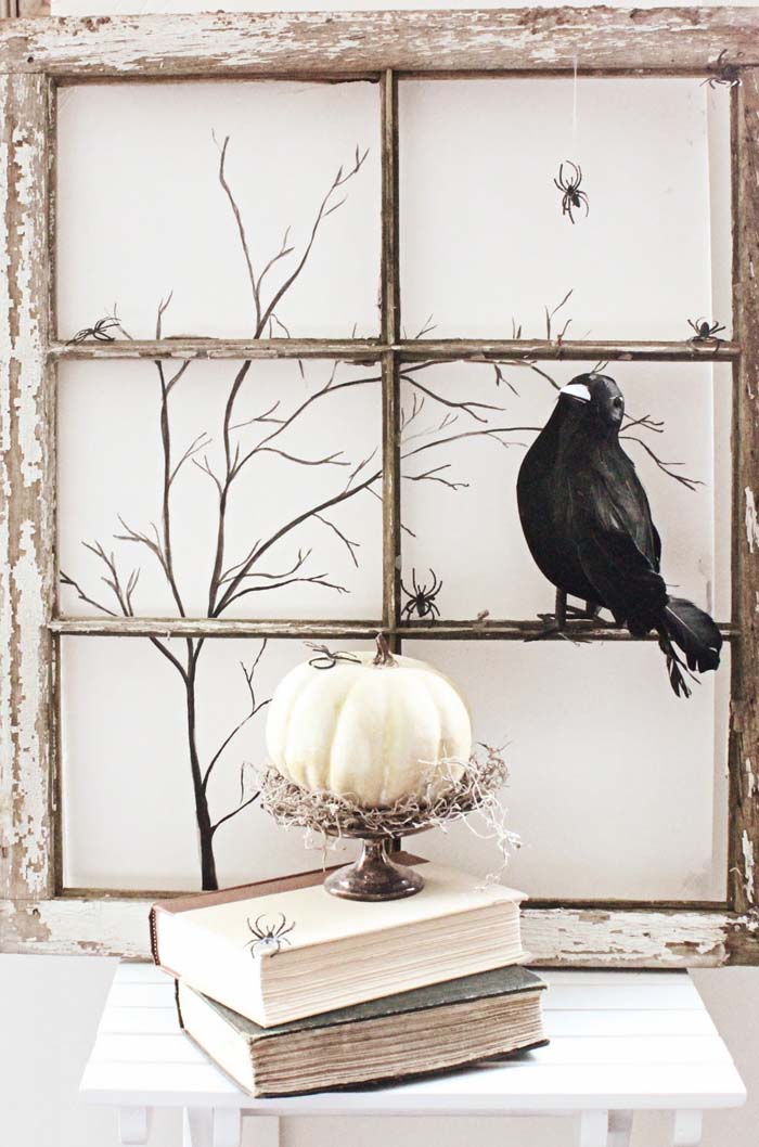 Halloween Vintage Decor #farmhouse #halloween #decorhomeideas