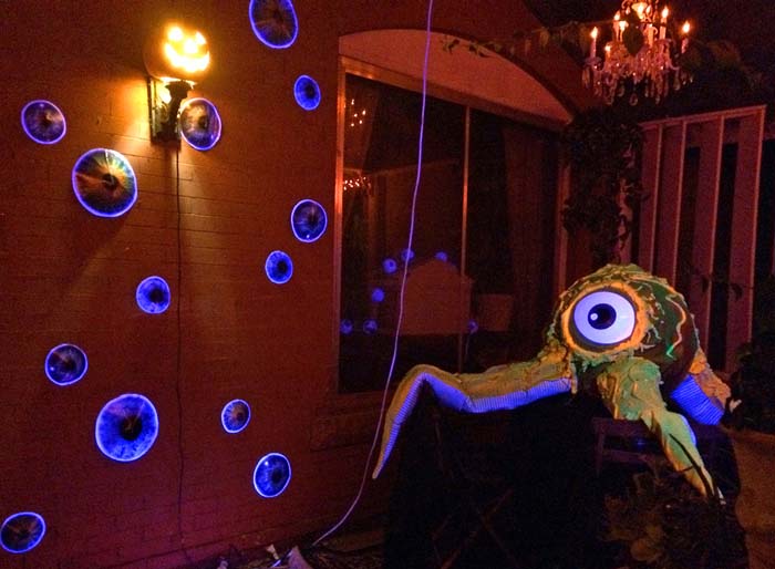 31. Monsters Inc. Take Off #frontporch #halloween #decorhomeideas