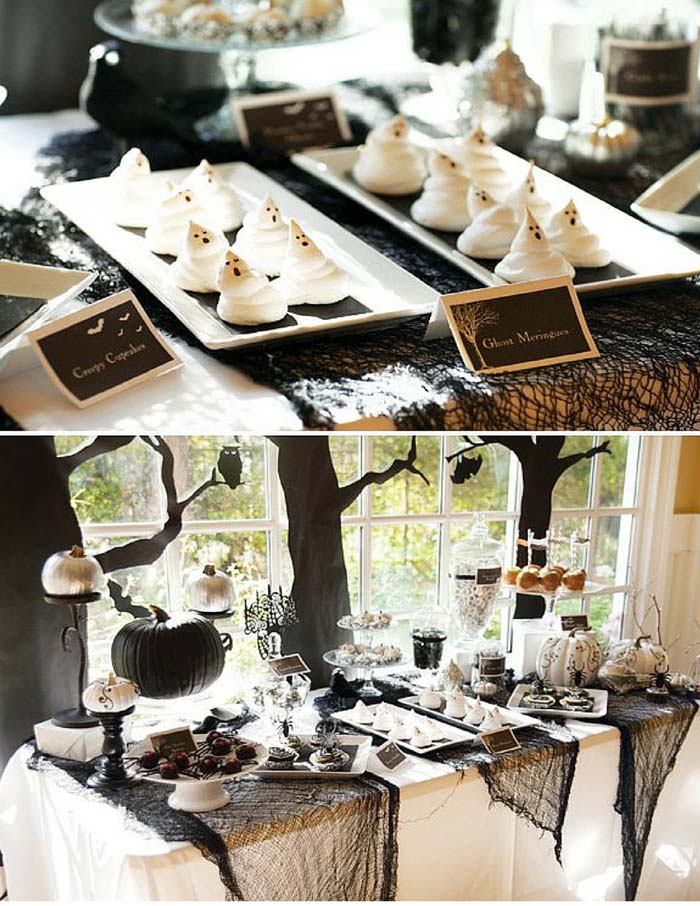 1. A Formal Dinner Fit for Dracula #halloween #party #decor #decorhomeideas