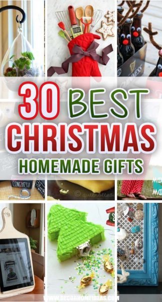 30 Awesome DIY Homemade Christmas Gifts That'll Mean so Much to Your ...
