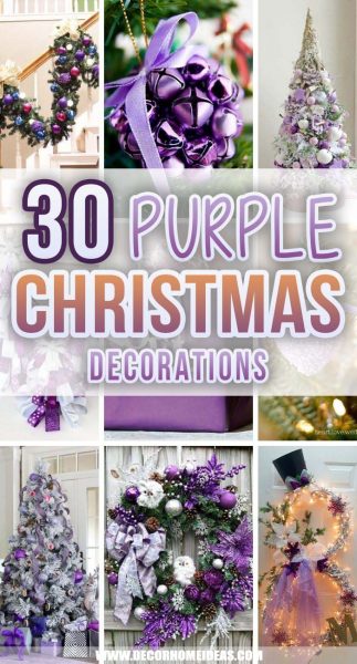 28 Charming Purple Christmas Decorations For Maximum Appeal