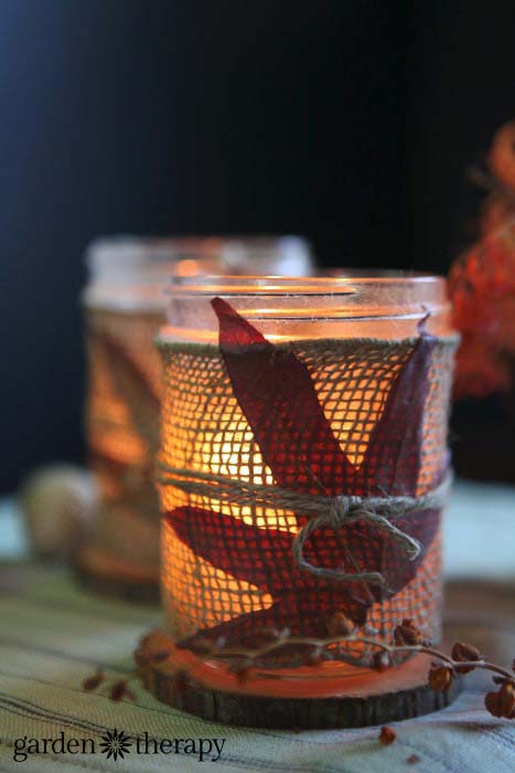 2. Cheap Fall Decor DIY Fall Leaf Projects #cheapfalldecor #diy #decorhomeideas