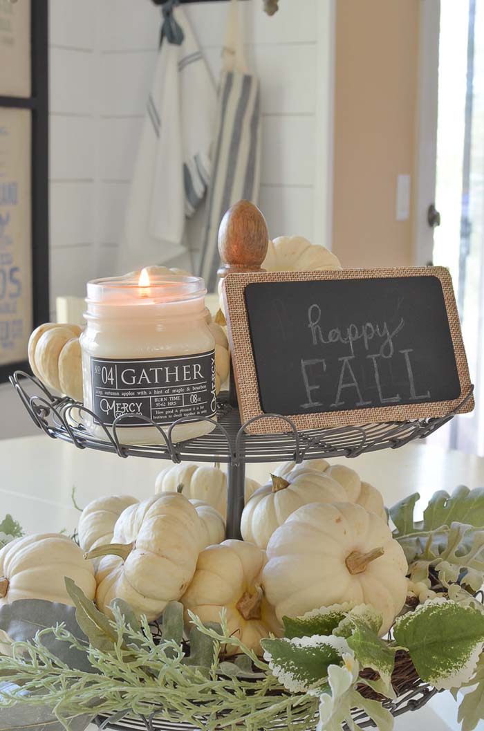 5. Create Cheap Fall Decor in the Kitchen #cheapfalldecor #diy #decorhomeideas