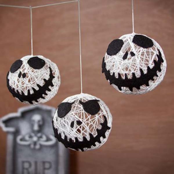 13. Creepy Skulls #halloween #party #decor #decorhomeideas