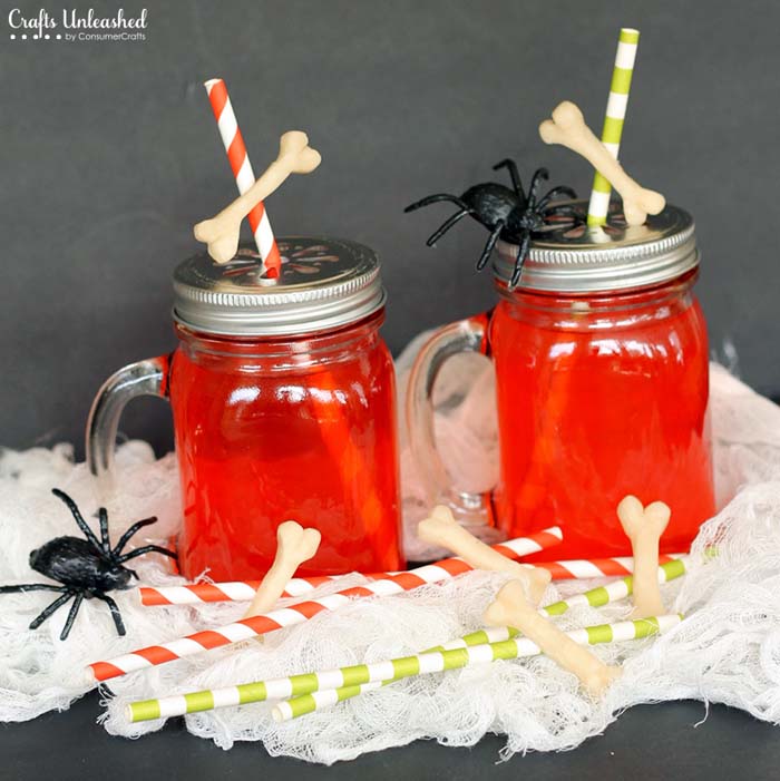 19. Goblin Juice to Go #halloween #party #decor #decorhomeideas