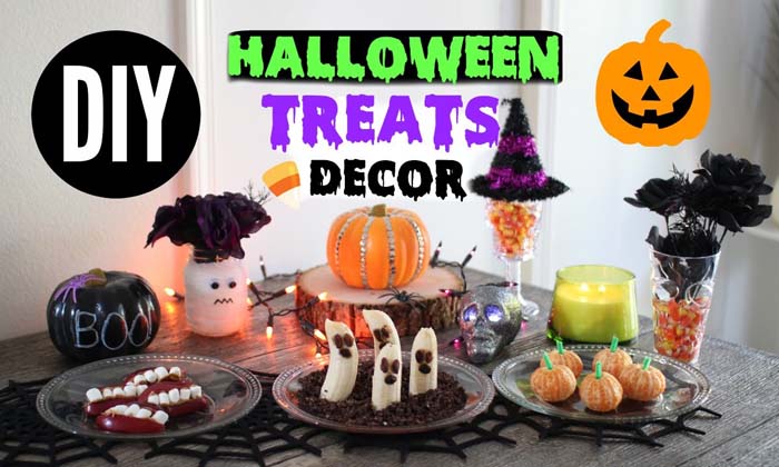 24. Keep it Healthy yet Spooky #halloween #party #decor #decorhomeideas