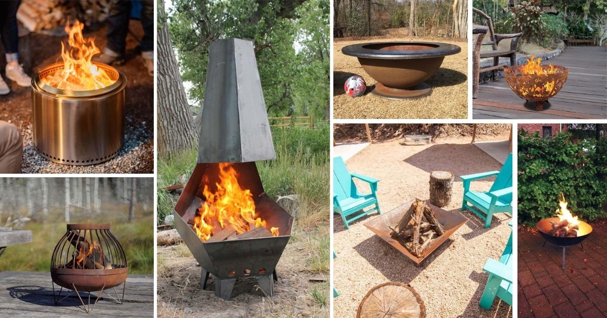 30 Best Metal Fire Pit Ideas For Quick, Heat Resistant Paint For Metal Fire Pit