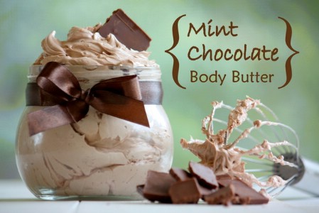 24. Mint Chocolate Body Butter #Christmas #gifts #decorhomeideas