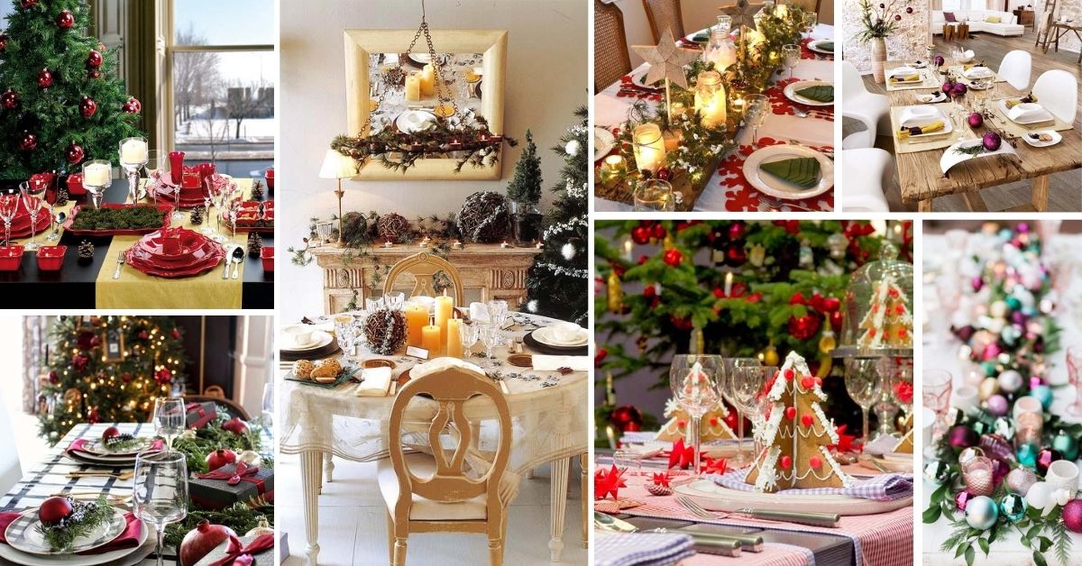 25 Christmas Table Decorations