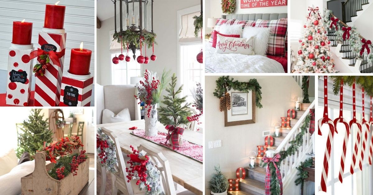 25 Red Christmas Decorations