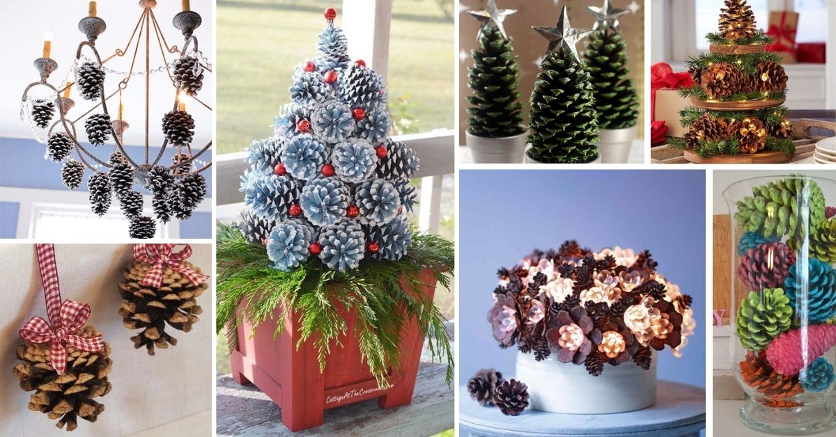 30 Christmas Pine Cone Crafts