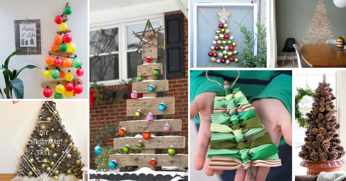 30 Homemade Christmas Tree Ideas