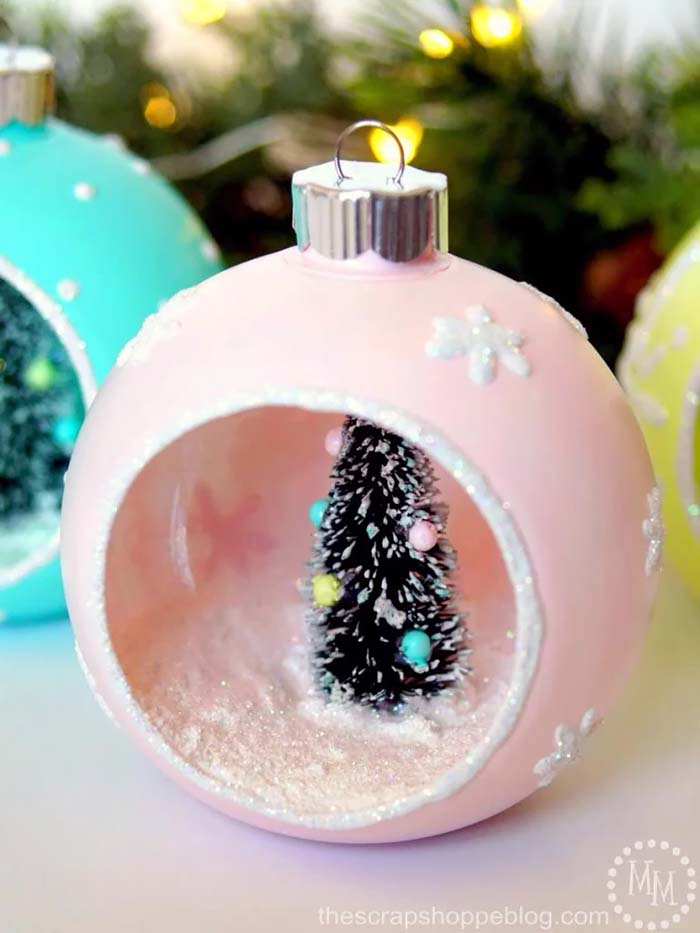 Diy Vintage Glass Ornaments