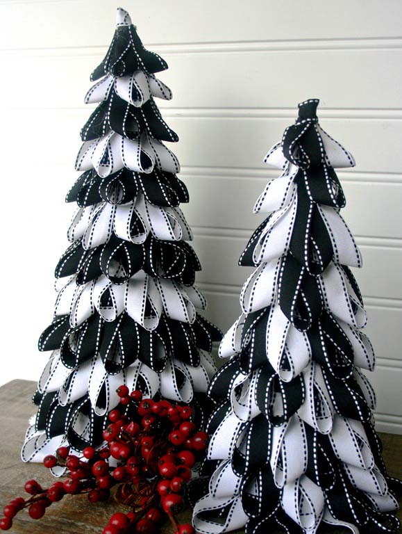 Ribbon Christmas Trees