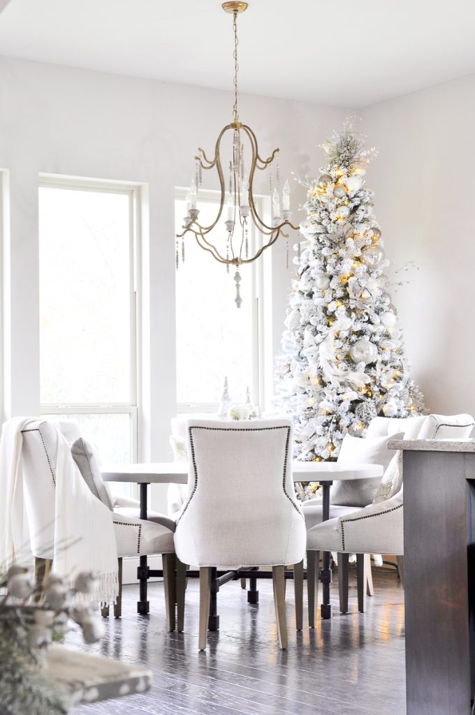 Stunning White Breakfast Nook