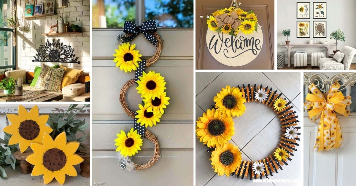36 Most Beautiful Sunflower Decor Ideas To Add happy Vibes To Every Room |  Decor Home Ideas
