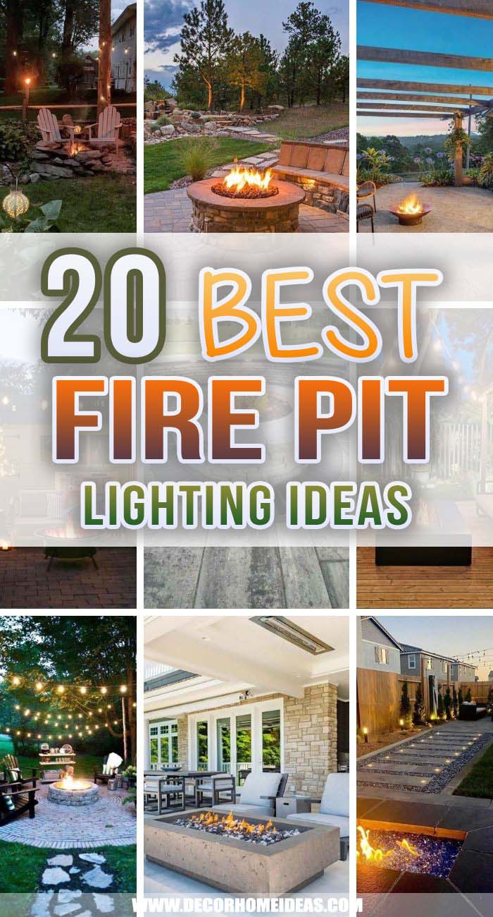 Best Fire Pit Lighting Ideas