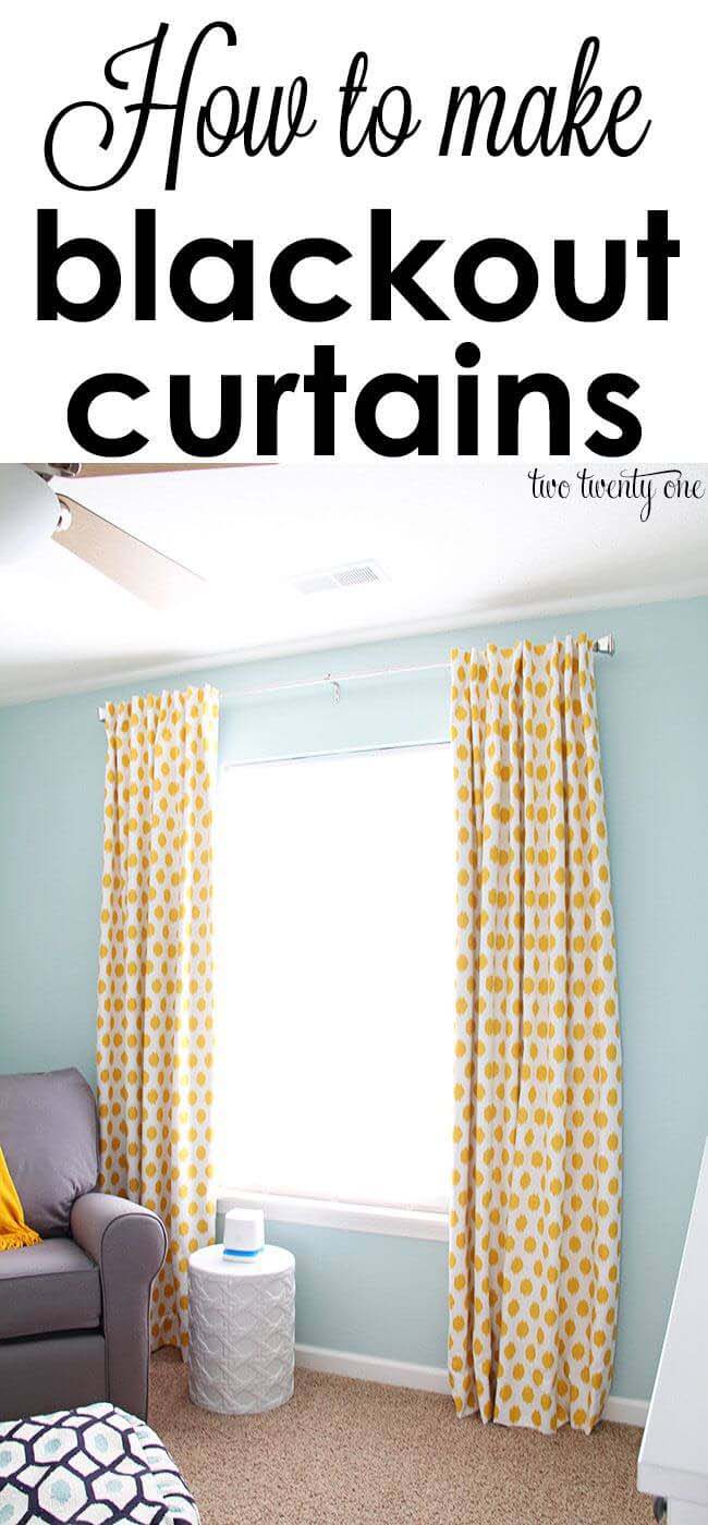 Bright and Graphic Blackout Curtains #homedecor #hacks #decorhomeideas