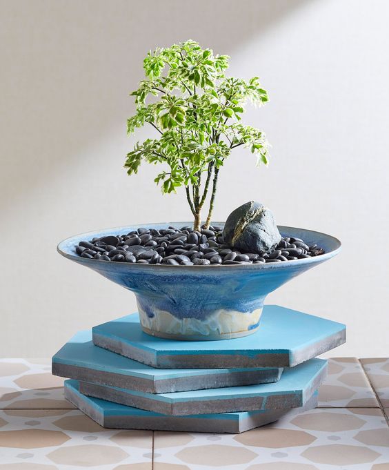 Indoor Plant Arrangement Idea #zengarden #minigarden #decorhomeideas