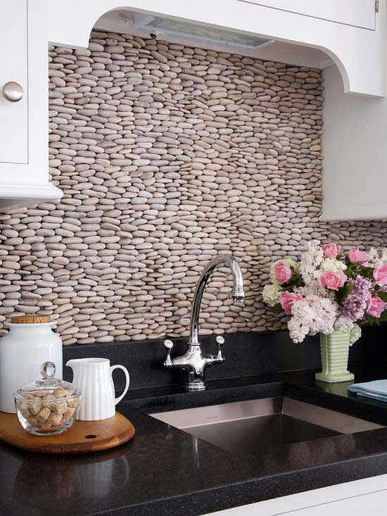 Inspired By Nature #kitchenbacksplash #backsplash #decorhomeideas