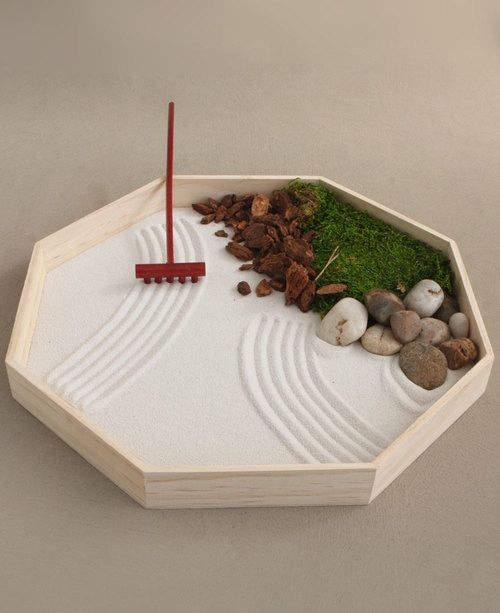 Mini Zen Garden #zengarden #minigarden #decorhomeideas