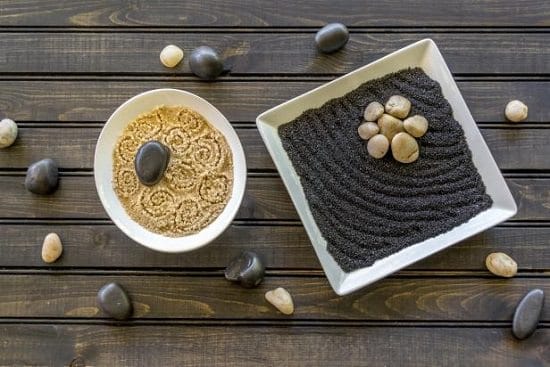 Tabletop Zen Garden #zengarden #minigarden #decorhomeideas