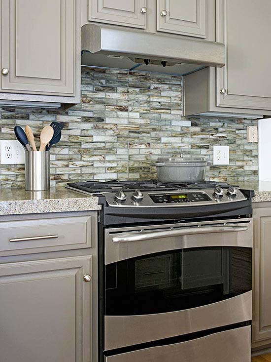 Upcycled Backsplash #kitchenbacksplash #backsplash #decorhomeideas