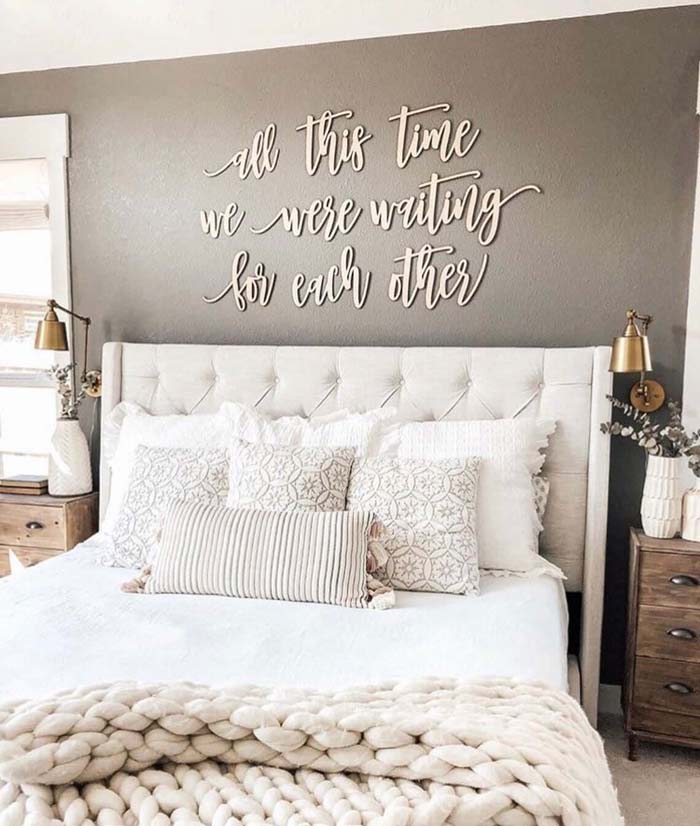 Waiting for Each Other Farmhouse Bedroom #farmhousebedroom #decorhomeideas