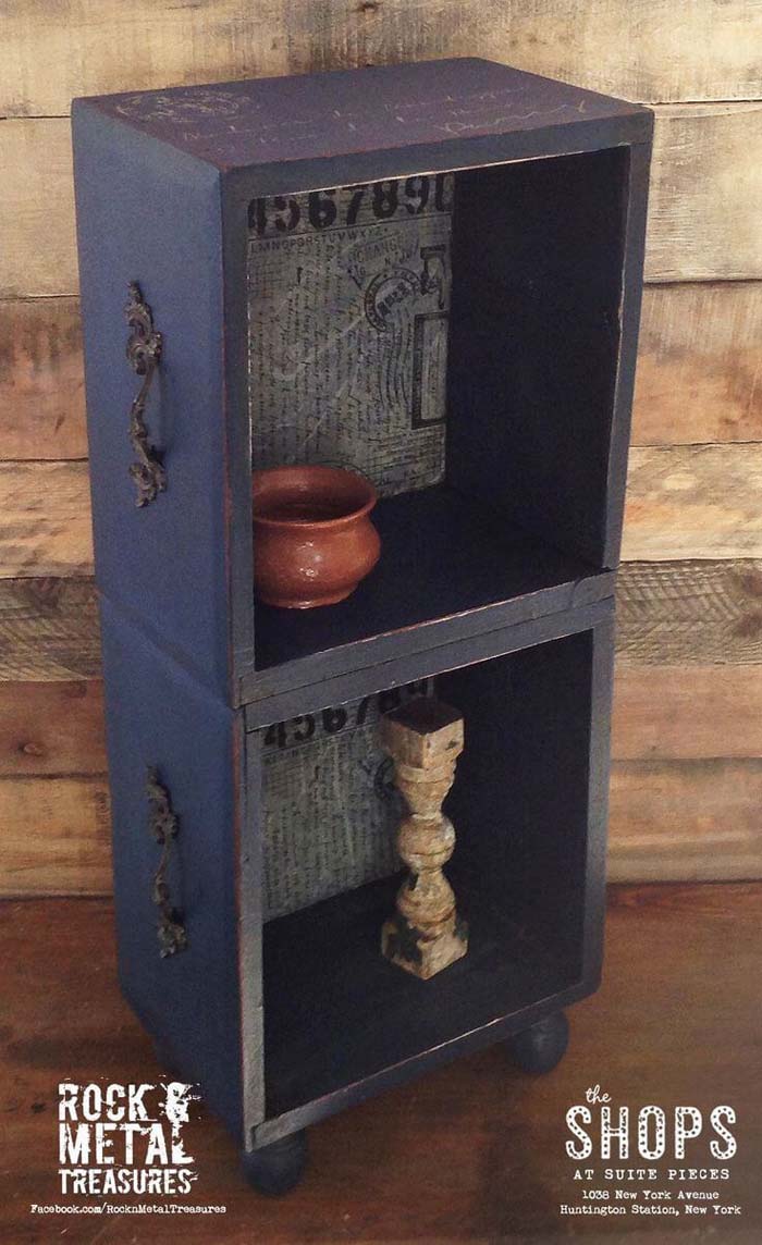 A Little Piece of Culture #recycle #olddrawer #decorhomeideas