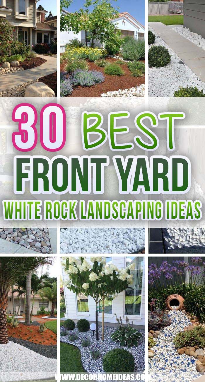 Using White Rocks for Landscaping: A Chic and Easy Upgrade for Your Yard -  Curb Wise