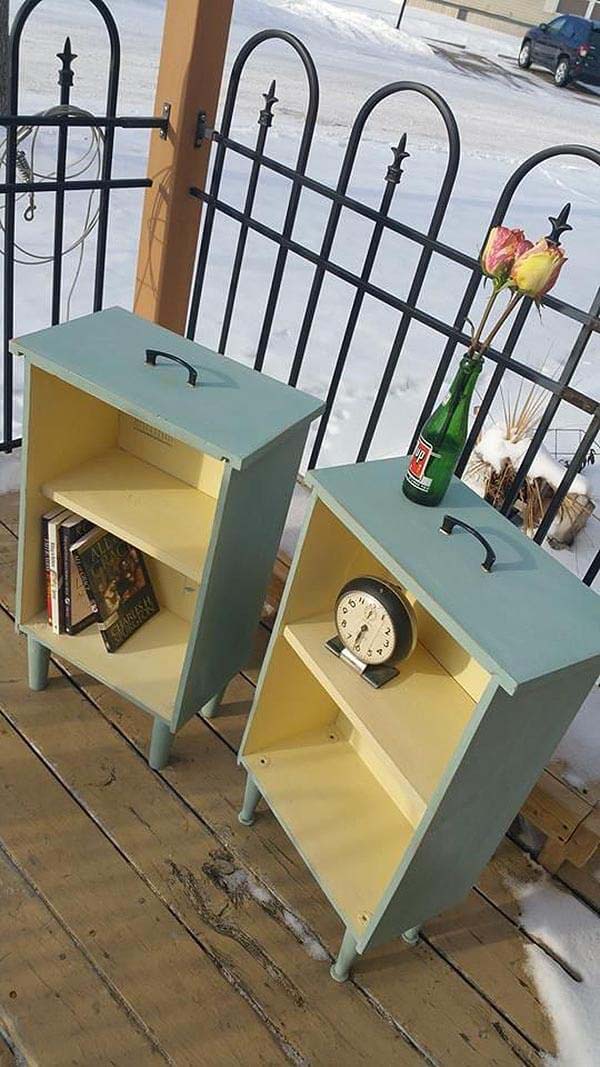 Easy Patio Organization #recycle #olddrawer #decorhomeideas