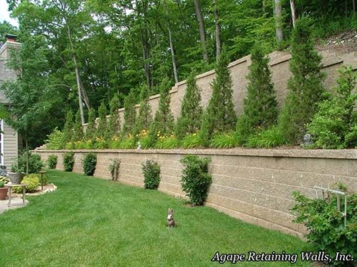 Hillside Landscaping #slopedbackyard #budget #decorhomeideas