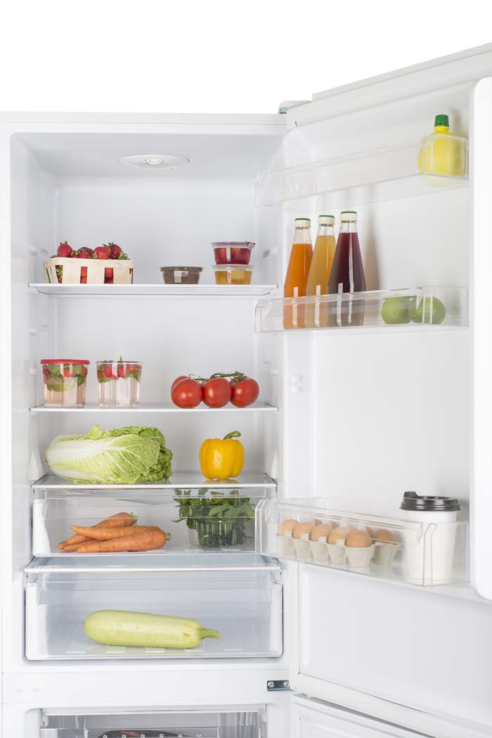 Keep Refrigerator Two-Third Full #refrigerator #storage #organization #decorhomeideas