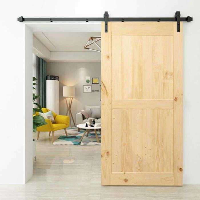 Natural Wood #barndoor #barndoorideas #decorhomeideas