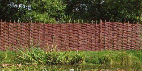 Split Bamboo Wattle Fence #bamboofence #fencing #decorhomeideas