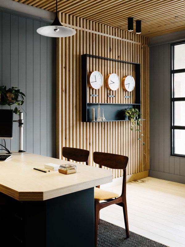 Statement Wall With Slats #woodenslats #homedecor #decorhomeideas