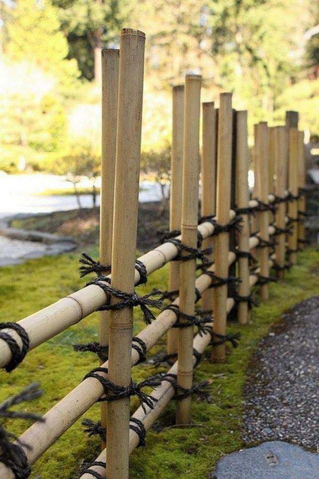 Yostume Bamboo Fence #bamboofence #fencing #decorhomeideas