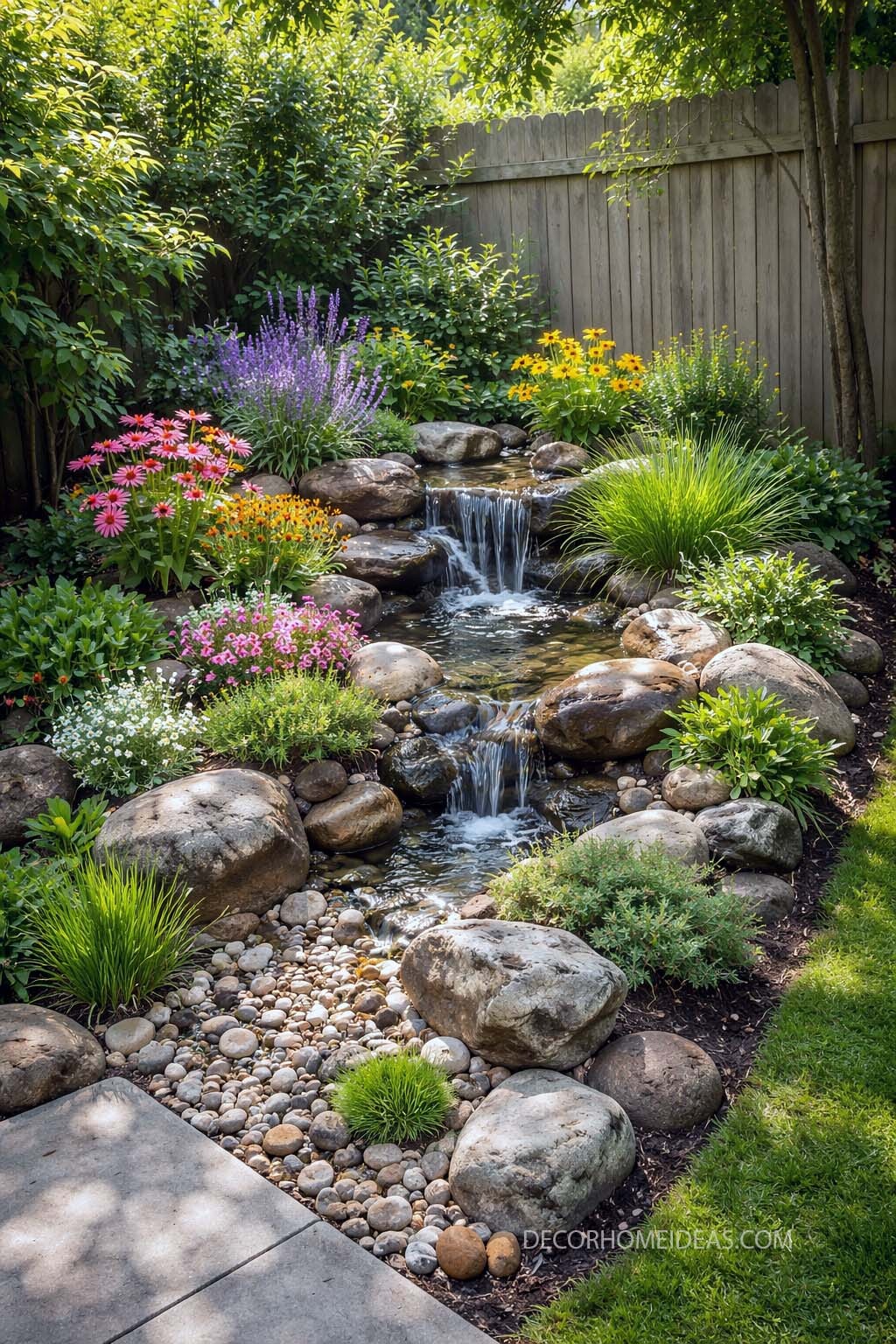 Backyard Garden Waterfall