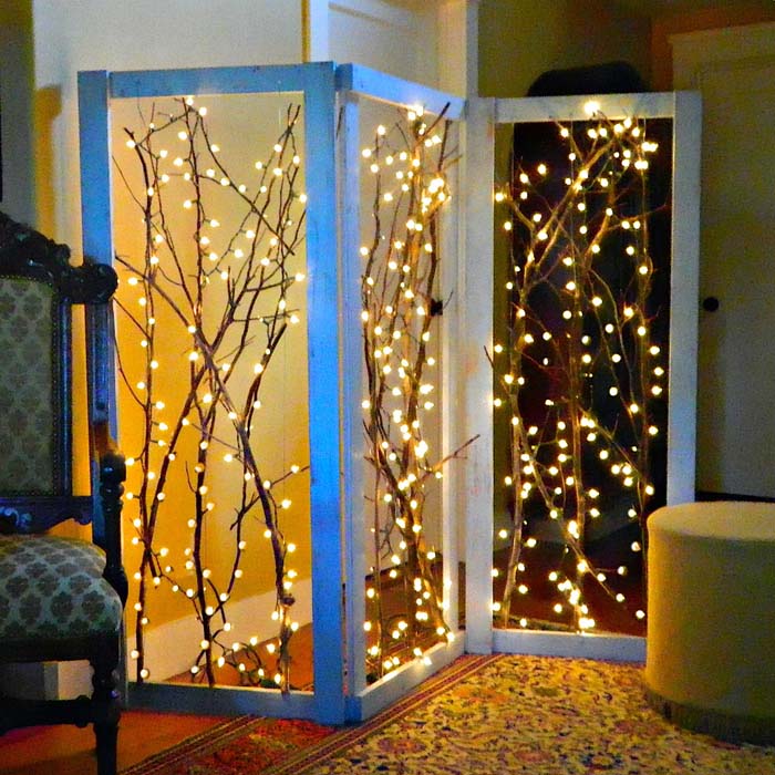 A Panel Screen Doesn't Have to Block the Light: It Can be the Light #roomdecorationwithlights #decorhomeideas